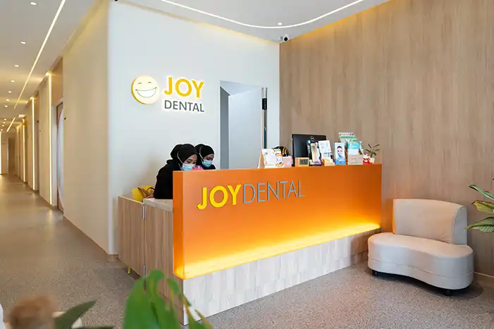 View of the interior of one of the clinics.